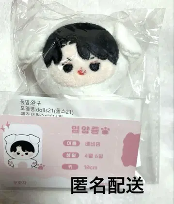 SEVENTEEN 세븐틴 민규 봉제인형 10cm