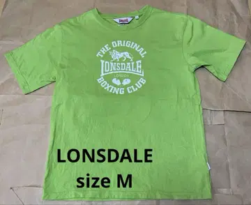 레어 색상 LONSDALE 론즈데일 티셔츠 M 사이즈 그린