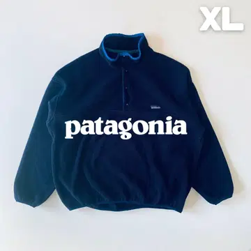 Patagonia 1994년 신칠라 스냅 T USA산 네이비 눈 없음