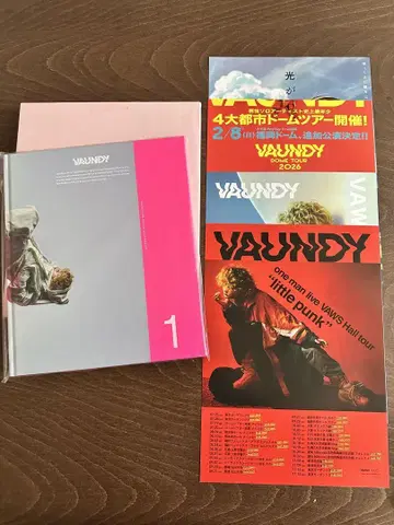 Vaundy 포토북 플라이어 세트 판매