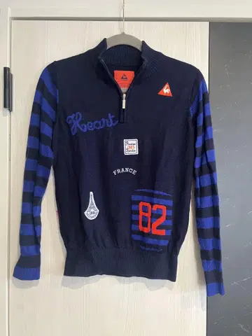 le coq sportif 골프 스웨터 M 네이비