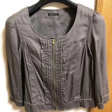 노카라 자켓 블루종