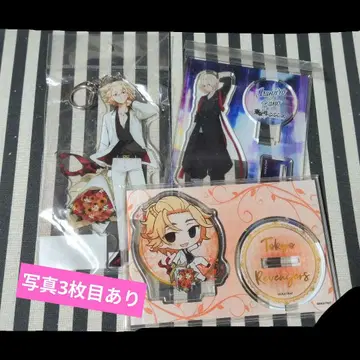 도리벤 사노 마이키 아크릴 스탠드 캔뱃지 프리카페 복권메이트 원화전 AJ