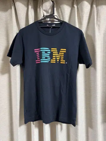 IBM T셔츠 유니클로 블랙