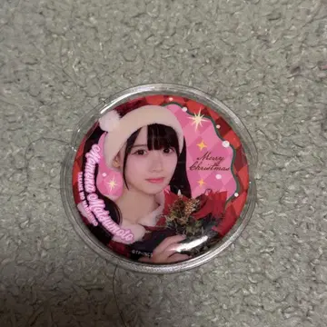 타카네노 나데시코 크리스마스 캔뱃지 마츠모토 모모나