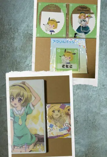 쓰르라미 울 적에 사토코 아크릴 3점