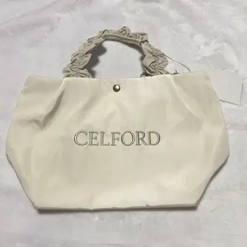 CELFORD 아이보리 백 미니 토트백