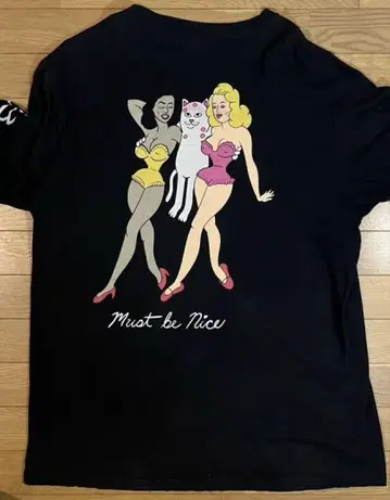 긴팔 립앤딥 RIPNDIP 롱T MUST BE NICE 블랙
