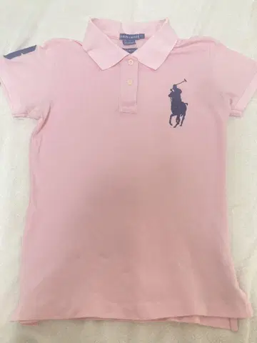 랄프 로렌 피케 셔츠 빅 포니 핑크