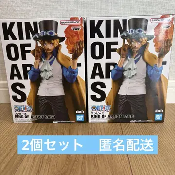 원피스 KING OF ARTIST 사보 피규어 2세트
