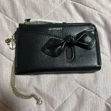 JILL STUART 블랙 리본 프래그먼트 케이스 미사용 새상품