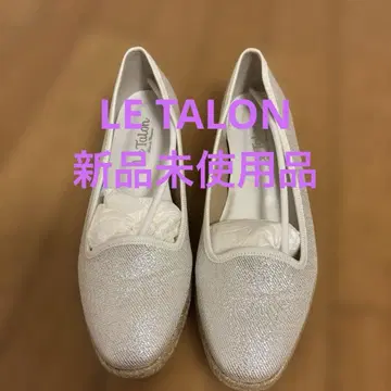 Le Talon 실버 슬립온 24