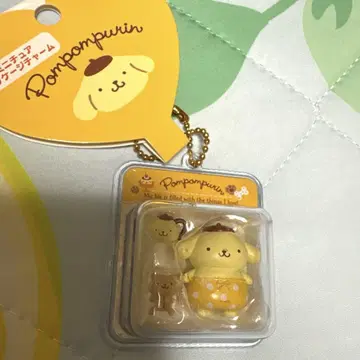 산리오 미니어처 패키지 참 컬렉션 폼폼푸딩 키링