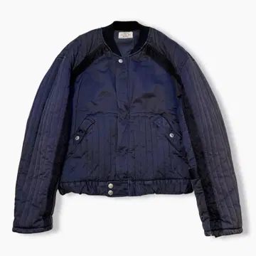 1993FW ARMANI 패딩 네이비 봄버 재킷