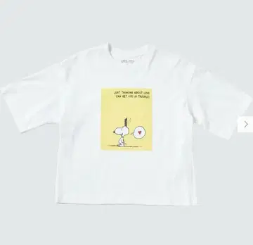 피너츠 UT 그래픽 티셔츠 (반팔) 사이즈 L