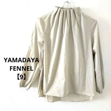 YAMADAYA FENNEL 프릴 넥 블라우스 2way 슬리브 일본제
