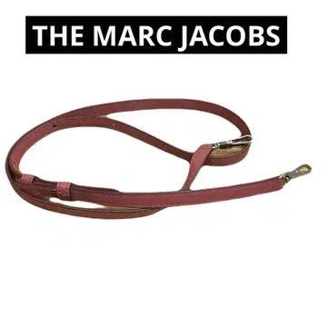 THE MARC JACOBS 핑크 가죽 숄더 스트랩
