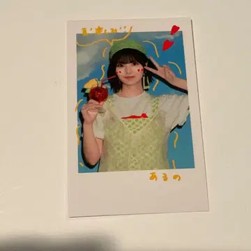 나카니시 아루노 폴라로이드풍 스티커 NOGICAFE