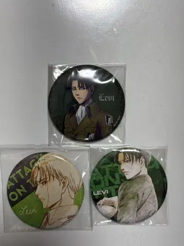 진격의 거인 리바이 캔뱃지 아사노 원화전 wit studio