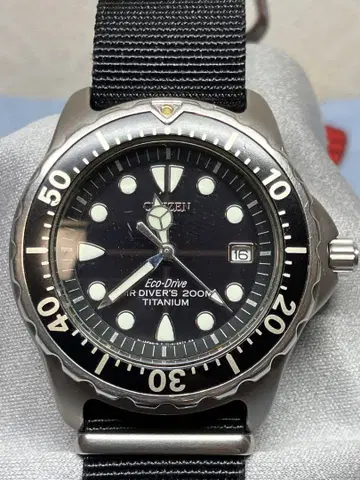 CITIZEN AIR DIVER'S 200M 시티즌 프로마스터 작동품