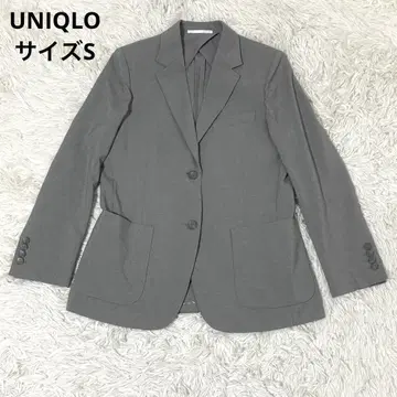 [새상품급] 유니클로 감동 자켓 릴랙스 핏 워셔블 그레이 사이즈 S