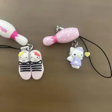 헬로키티 스트랩 라운드원 헤이세이