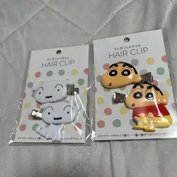 짱구는 못말려 흰둥이 헤어 클립 새상품 미사용