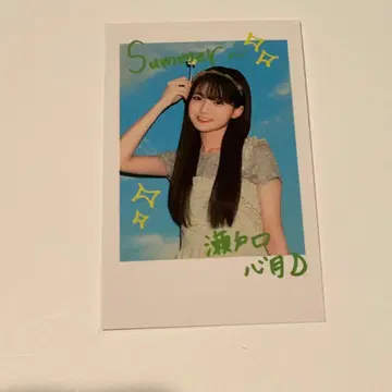 세토구치 미즈키 폴라로이드풍 스티커 NOGI CAFE 혜택