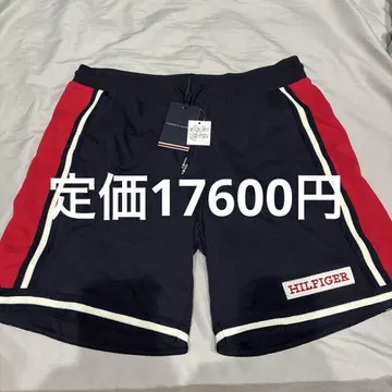 TOMMY HILFIGER 네이비/레드 숏팬츠 미사용 새상품