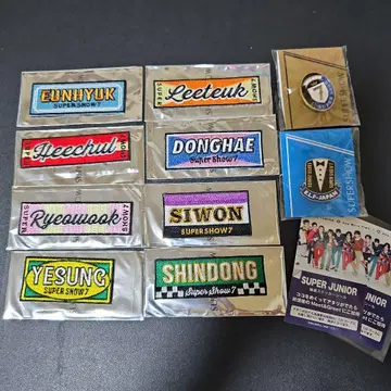 SUPERJUNIOR SUPERSHOW7 와펜, 핀즈