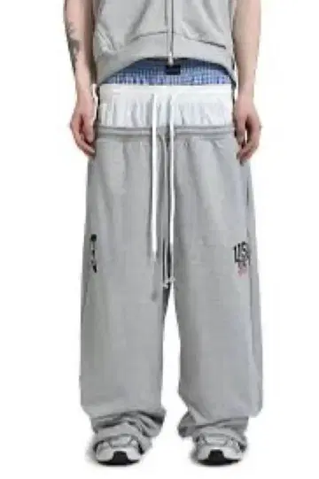 PROJECT_G/R 3 LAYERED SWEAT PANTS size 2