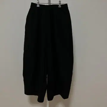 팬츠 패턴 모듬 밑단 절개 와이드 팬츠 레이디스 블랙 사만사 모스모스