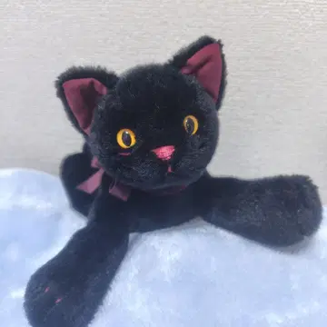 검은 고양이 봉제 인형