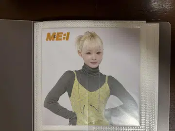 ME:I MIRAI TSUTAYA 혜택 이이다 시즈쿠 어나더 자켓