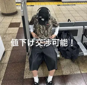[ 완판템 ] antimid Jorts L size tig 착용