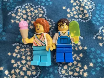 LEGO 미니 피규어 정품 세트 아이스크림