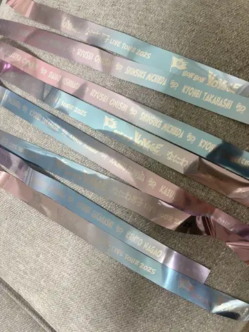 나니와단시 BONBON VOYAGE 은색 테이프 4개