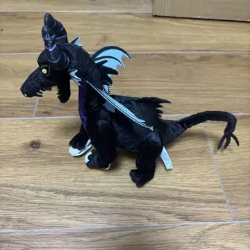 말레피센트 봉제 인형 어깨 클립 디즈니 키링 빌런