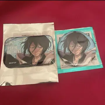 쿠치키 루키아 BLEACH 캔뱃지 스퀘어 홀로 가공