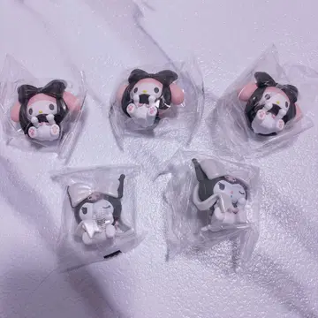 산리오 발레 리본 피규어 5개 세트