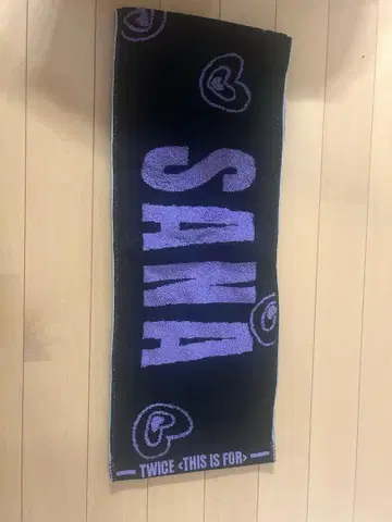 TWICE THIS IS FOR 머플러 타월 사나 SANA