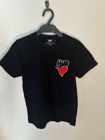 mobb HEART DRIP WAPPEN 티셔츠 -BLACK-
