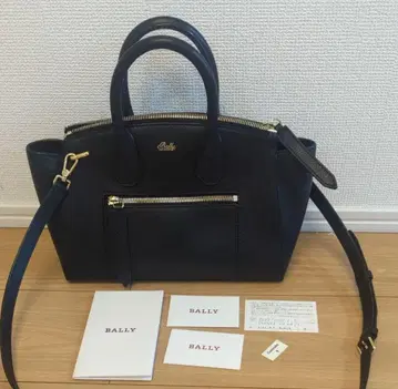 [컨디션 최상이지만 약간 하자] BALLY 백 블랙 소메 구매 증명 숄더