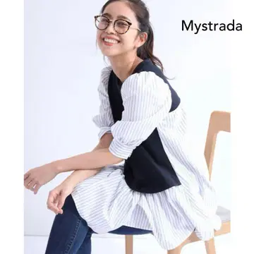 Mystrada 셔츠 도킹 컷 튜닉