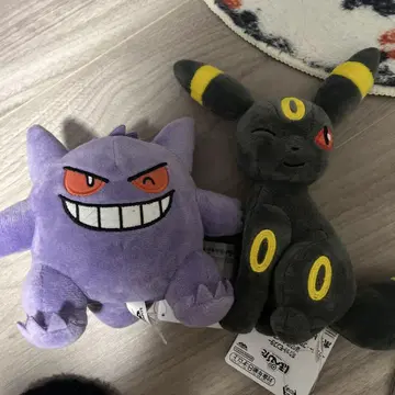 포켓몬스터 호페피타 봉제 인형 &블래키
