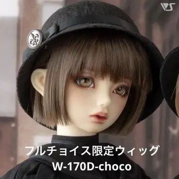 슈퍼돌피 풀 초이스 한정 가발 W-170D-choco SD
