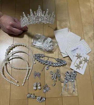 브라이덜 브라이덜 액세서리 브라이덜 잡화 귀걸이 티아라