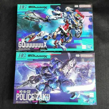 2종 [ 새상품 미조립 ] HG 지크액스 & 군경 자쿠