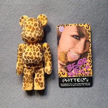 BE@RBRICK 시리즈 19 PATTERN 플로키 표범 무늬