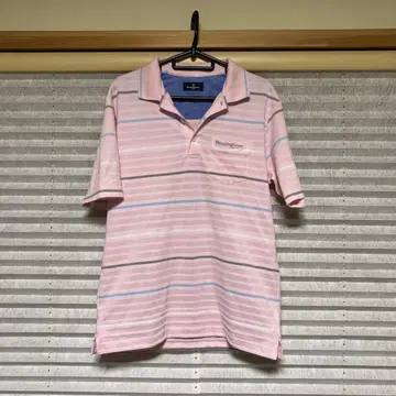 Munsingwear 스트라이프 피케 셔츠 M 사이즈